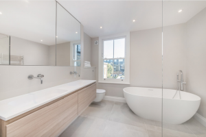 Luxury Free Standing Bath part of a full house refurbishment in Fulham, London.